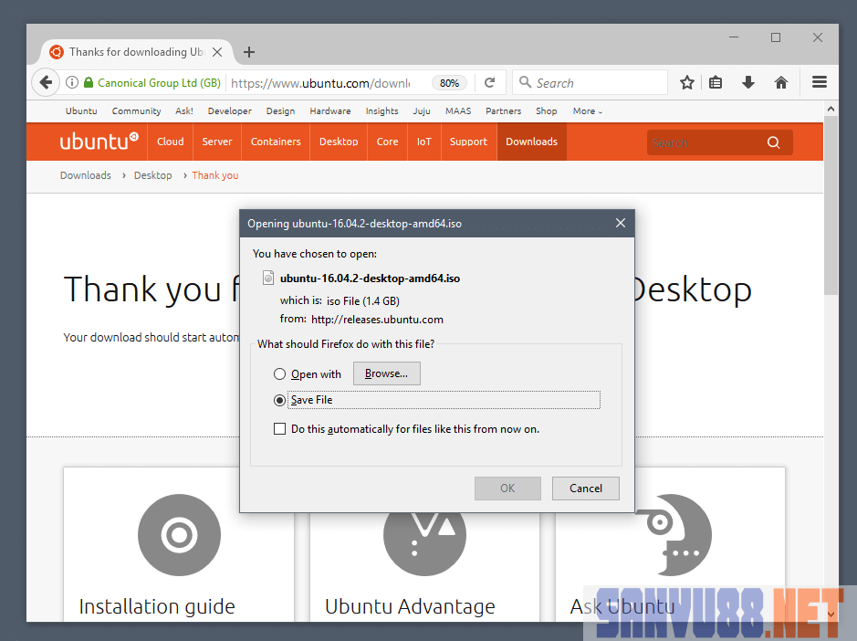 Tạo USB boot cài Ubuntu trên windows