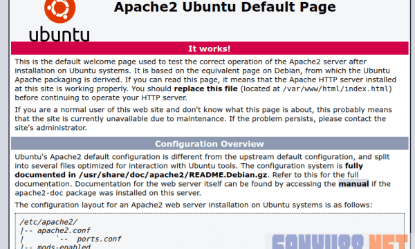 cài đặt và cấu hình Apache trên Ubuntu