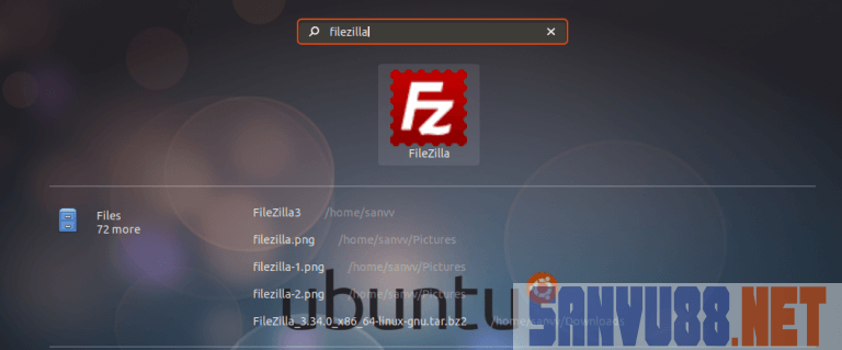 filezilla ubuntu 20.04