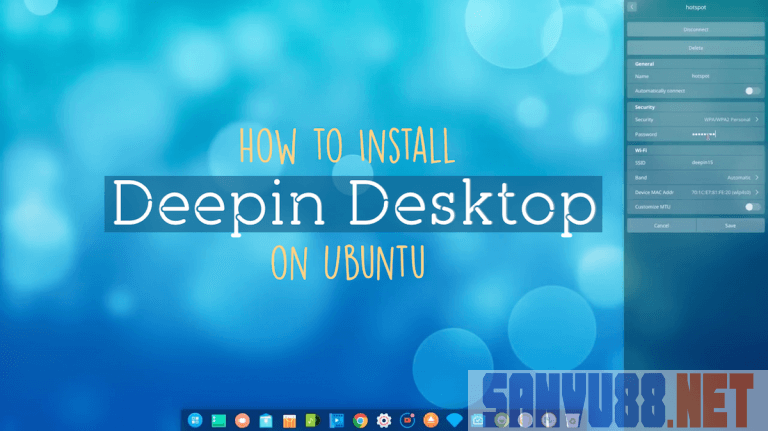 Deepin Desktop trên Ubuntu