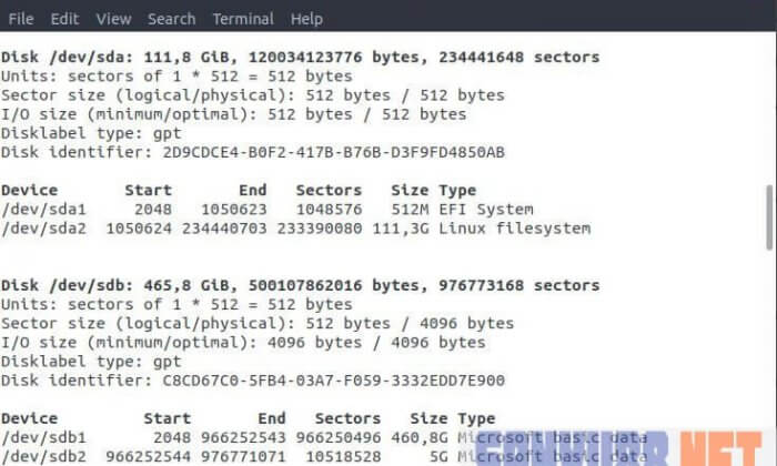 Disk Bad Sectors trên Ubuntu