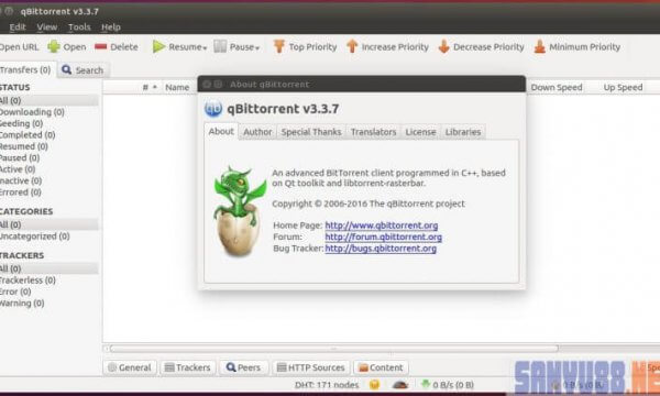 Tải Torrent trên ubuntu